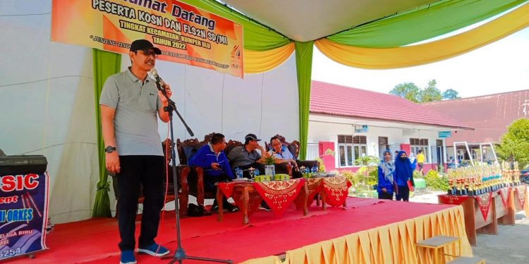 O2SN dan FLS2N SD Tingkat Kecamatan Kumpeh Ulu Digelar di SDN 61 Kasang Pudak
