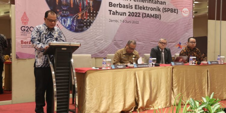 Kominfo Provinsi Jambi Gelar Pendampingan Teknis SPBE