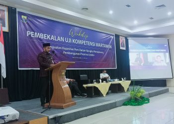 Workshop Pembekalan UKW, Diskominfo Jambi Hadirkan Wakil Ketua Dewan Pers Sebagai Narasumber