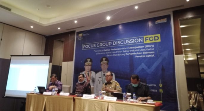 Dorong Pertumbuhan Sektor Pertanian, Diskominfo Jambi Gelar FGD