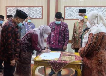 Bupati Muaro Jambi Lantik Sebelas Pejabat Eselon II