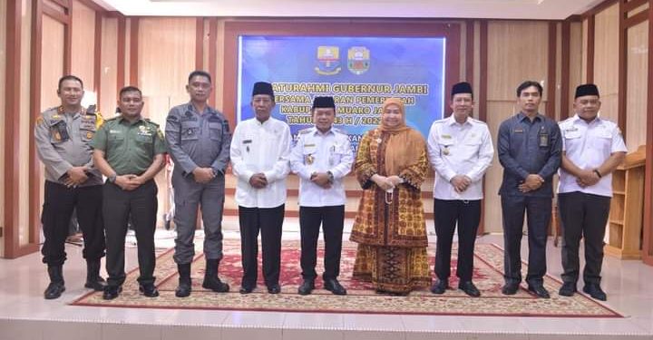 Bupati Muarojambi Terima Kunjungan Silaturahmi Gubernur Jambi