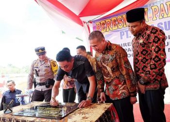 PJ Bupati Muarojambi Resmikan Pabrik Kelapa Sawit PT Sukses Inti Palma di Nyogan