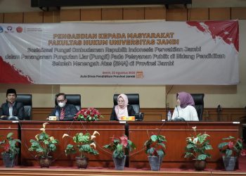 Jalankan Tri Dharma Perguruan Tinggi, FH Unja Laksanakan Pengabdian Masyarakat 