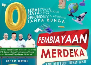 Meriahkan HUT RI ke -77, Bank Jambi Adakan Promo Menarik “Kredit Merdeka”