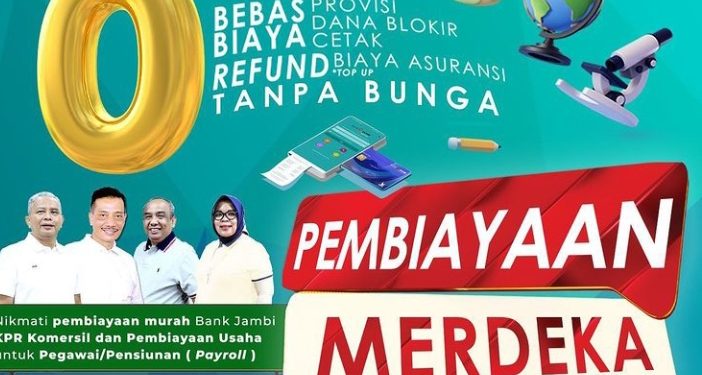 Meriahkan HUT RI ke -77, Bank Jambi Adakan Promo Menarik “Kredit Merdeka”