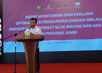 Monev di Jambi, KPK Dorong BUMD dan Perusahaan Migas Kontribusi Terhadap PAD