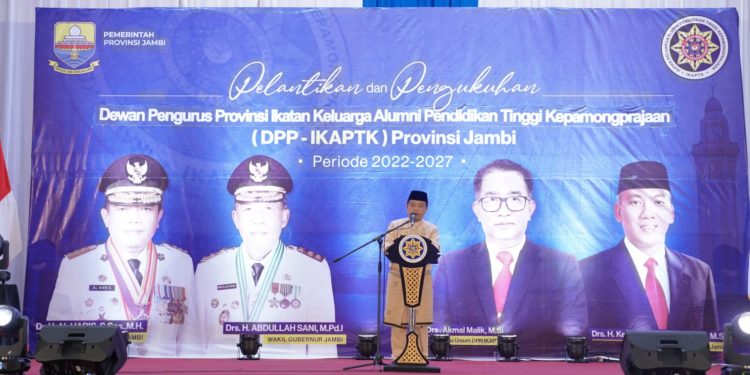 Gubernur Al Haris Dorong IKAPTK Mengabdi Di Desa dan Kecamatan