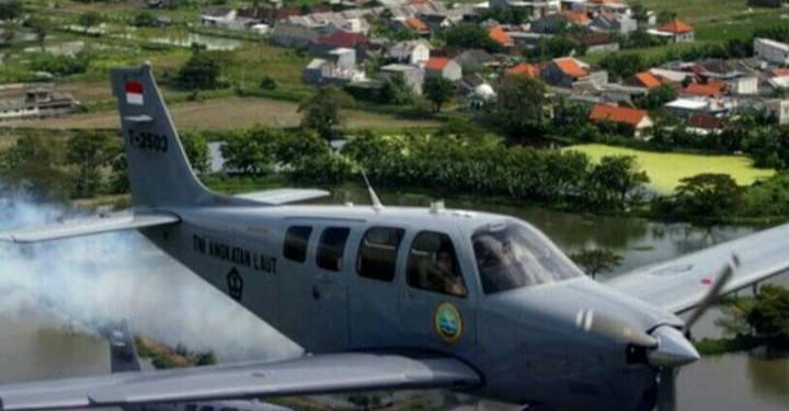 Pesawat TNI AL Jenis G-36 Bonanza T-2503 Jatuh 