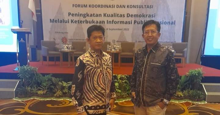 Ketua Komisi Informasi Jambi Diundang Menkopolhukam ke Jogja 