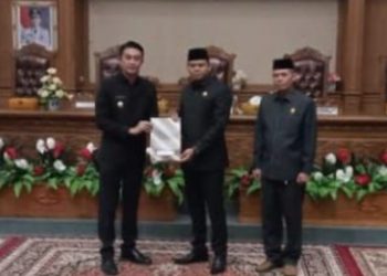 Yuli Setia Bakti Pimpin Paripurna Penyampaian KUPA dan KPPAS 2022
