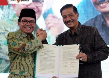 Bank Jambi dan UIN Sultan Thaha Saifuddin Jambi Tandatangani Perjanjian Kerjasama Hibah