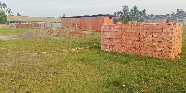 Pengerjaan Gedung Baru SMA di Kasangpudak Diduga Proyek Siluman 