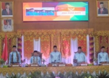 Ketua DPRD Pimpin Rapat Paripurna HUT Kabupaten Muaro Jambi yang ke-23 