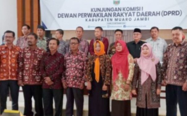 Komisi I DPRD Lakukan Kunker ke Dinas Pendidikan Kabupaten MuarojambiĀ