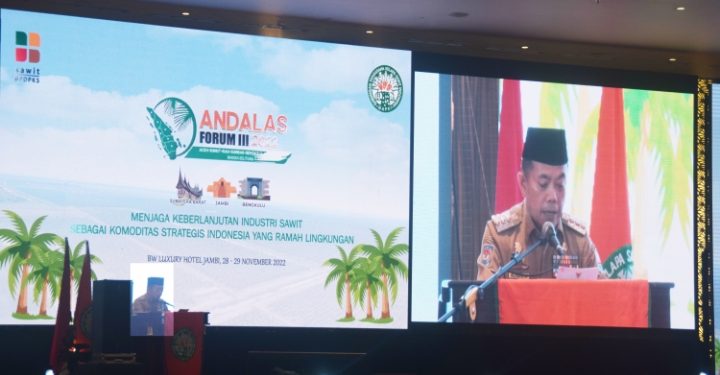 Gubernur Al Haris Membuka Andalas Forum III Tahun 2022