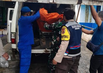 Polres Tanjabtim Temukan Warga Diterkam Buaya