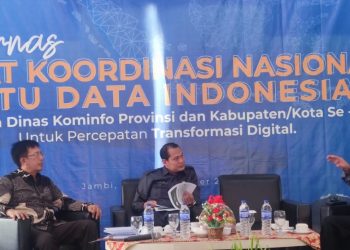 Awali Kegiatan Rakornas Satu Data Indonesia, Diskominfo Provinsi Jambi Gelar Diskusi Panel