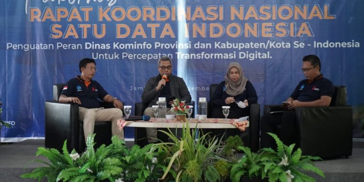 Dirjen IKP Turut mengisi Materi dalam Rakornas Satu Data Indonesia