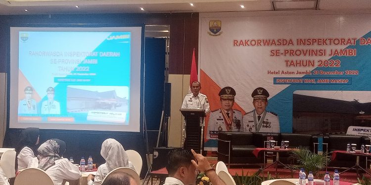 Wagub Sani Apresiasi Inspektorat Jambi Atas Capaian Level 3 Kapabilitas APIP