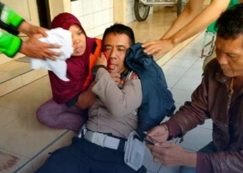 Satu Anggota Polisi Meninggal Akibat Bom Bunuh Diri di Astana Anyar 