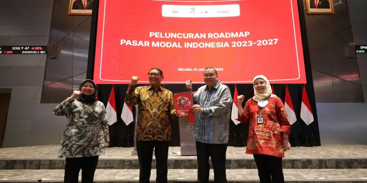 OJK Luncurkan Roadmap Pasar Modal Indonesia 2023-2027