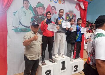 Hari Pertama,Tim Inkado Raih Medali di Kejuaraan Karate Piala Pangdam II/ Sriwijaya 