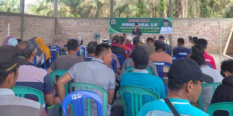 Gelar Reses di Bahar Utara, Ahmad Haikal Siap Tampung Aspirasi MasyarakatÂ
