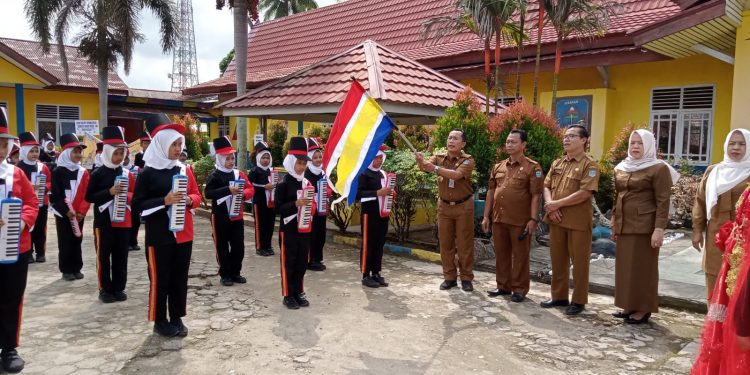 Sambut Bulan Suci Ramadhan SDN 02 Merangin Adakan Pawai Akbar