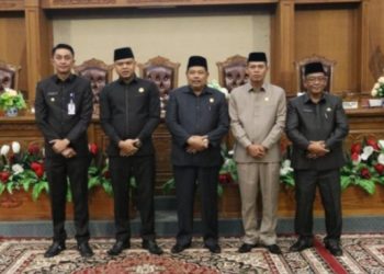 DPRD Muaro Jambi  Menggelar Sidang Paripurna Ranperda Tentang Pengelolaan Keuangan Daerah
