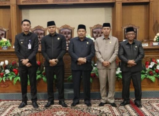 DPRD Muaro Jambi  Menggelar Sidang Paripurna Ranperda Tentang Pengelolaan Keuangan Daerah