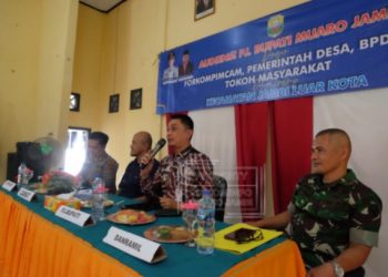 Audiensi Pj Bupati Muaro Jambi, Forkompimcam, Perangkat Desa dan Masyarakat Jaluko