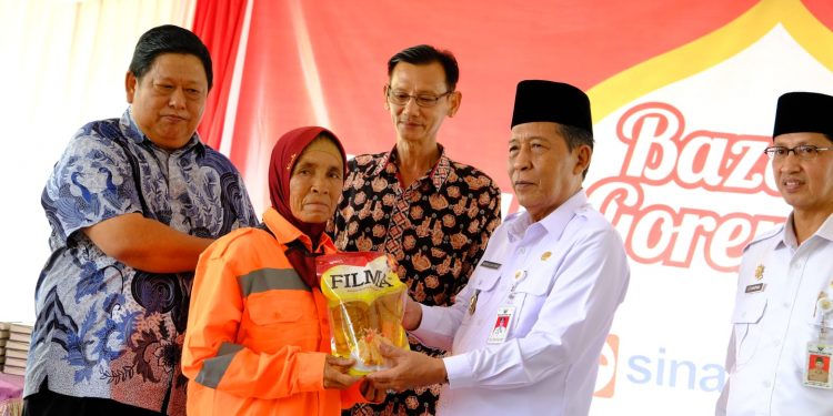 Wagub Abdullah Sani Launching Bazar Minyak Goreng Murah 10 Ribu Liter