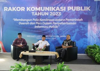 Gubernur Jambi Al Haris Hadiri Rakor Komunikasi Publik Tahun 2023