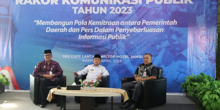 Gubernur Jambi Al Haris Hadiri Rakor Komunikasi Publik Tahun 2023