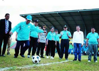 Wakil Gubernur Jambi Resmi Membuka Turnamen Sepakbola Gubernur Cup 2023