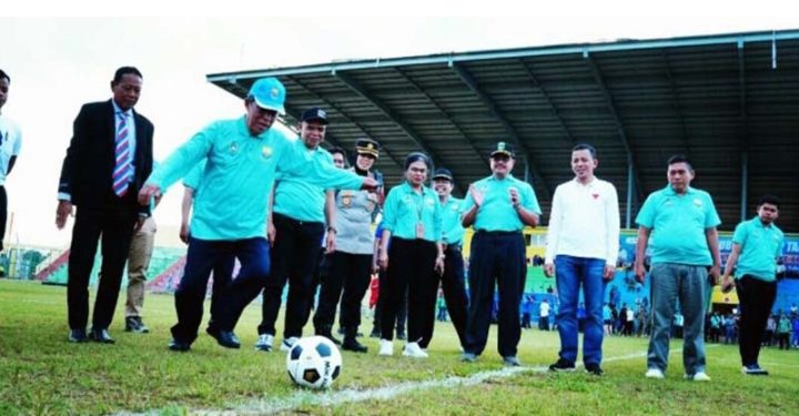 Wakil Gubernur Jambi Resmi Membuka Turnamen Sepakbola Gubernur Cup 2023