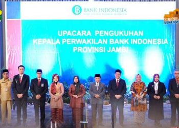 Bachyuni Deliansyah Hadiri Pengukuhan Kepala Perwakilan BI Provinsi Jambi