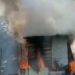 Si Jago Merah, Hanguskan Gudang Barang Rongsokan di Mendalo