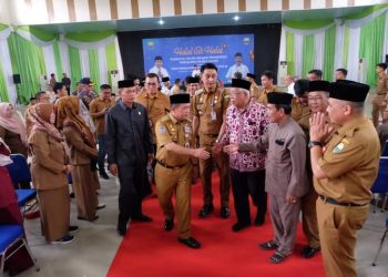 Gubernur Al Haris Halal Bihalal Dengan Pemkab Muaro Jambi