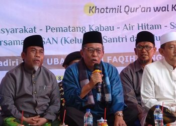 Wagub Abdullah Sani Resmikan Ponpes Darussalam Pematang Kabau di Sarolangun
