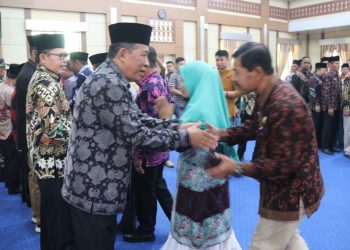 Wagub Abdullah Sani Hadiri Halal Bihalal Dengan Masyarakat Kota Sungai Penuh