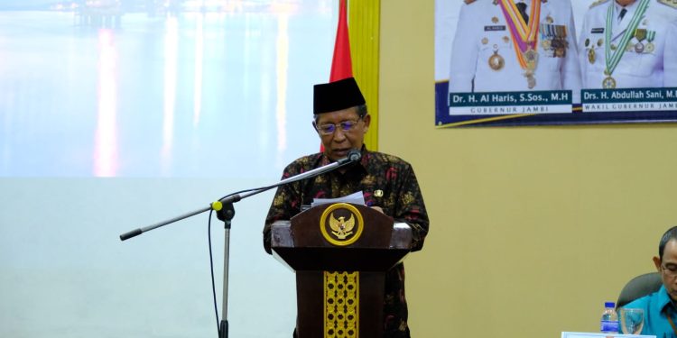 Wagub Abdullah Sani Membuka Pelatihan Pemuda Jambi Tahun 2023