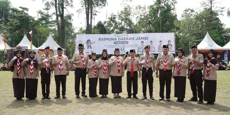Gubernur Al Haris: Potensi Pramuka Jambi Sangat Luar Biasa