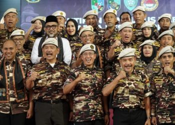 Sekda Sudirman Melantik Pengurus FKPPI Provinsi Jambi Periode 2023-2028