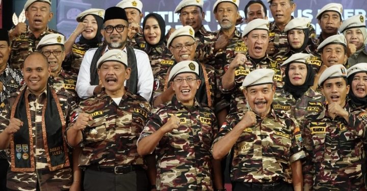 Sekda Sudirman Melantik Pengurus FKPPI Provinsi Jambi Periode 2023-2028