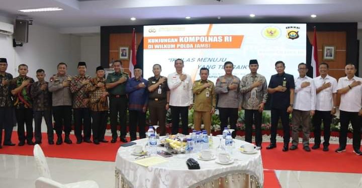 Gubernur Al Haris Puji Peran Kapolda Jambi Dalam Mengayomi Masyarakat 