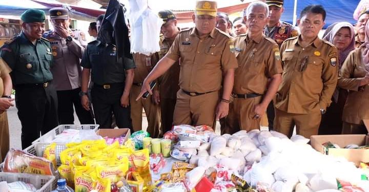 Pastikan Bahan Pokok Stabil Jelang Idul Adha 1444 H,  Sekda Budhi Hartono Sidak Pasar Sengeti 