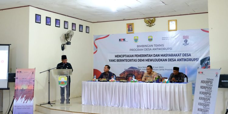 Desa Mekar Sari Wakili Jambi Jadi Calon Percontohan Desa Antikorupsi