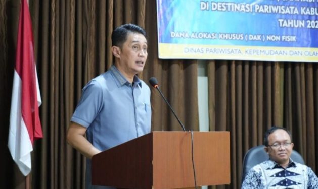 PJ Bupati Bachyuni Buka Pelatihan Kebersihan Lingkungan, Sanitasi dan Pengelolaan Sampah Pelaku Wisata